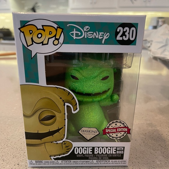 Funko Pop! #230 Oogie Boogie with Bugs Diamond Collection